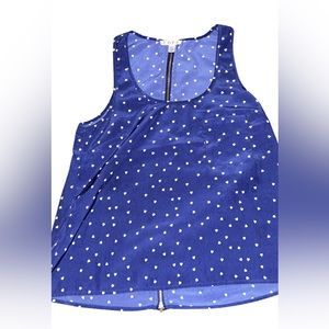 COPE top size small, SILK